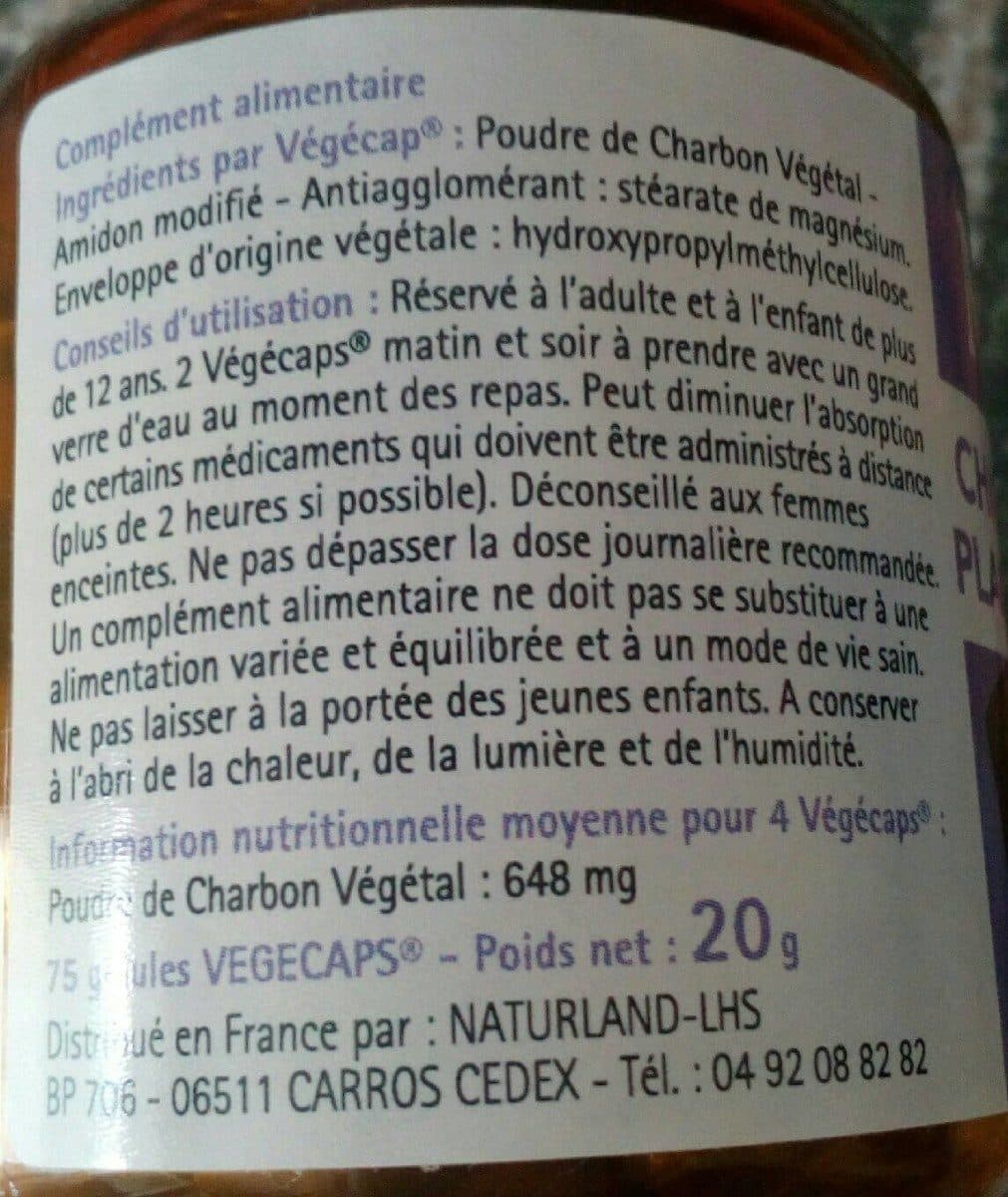 Naturland Charbon Végétal packshot