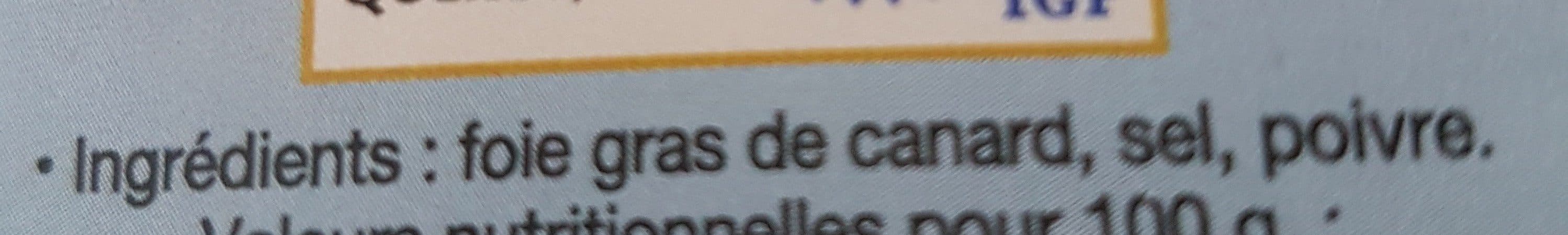 Open Food Facts Fois gras de canard entier du Sud Ouest packshot