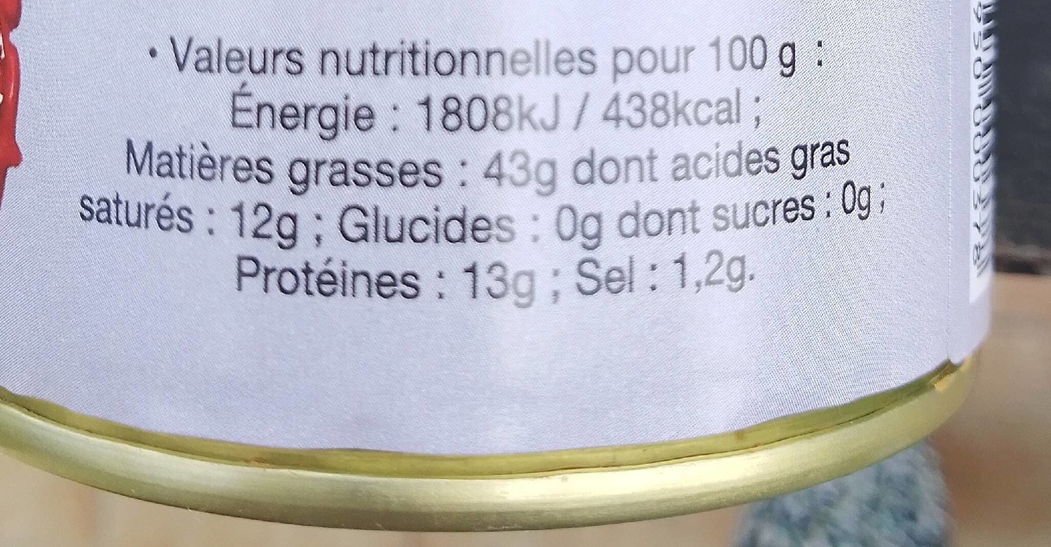 Open Food Facts Rillettes d'oies packshot