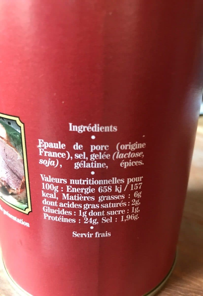 Godart ÉPAULE DE PORC ROTIE packshot