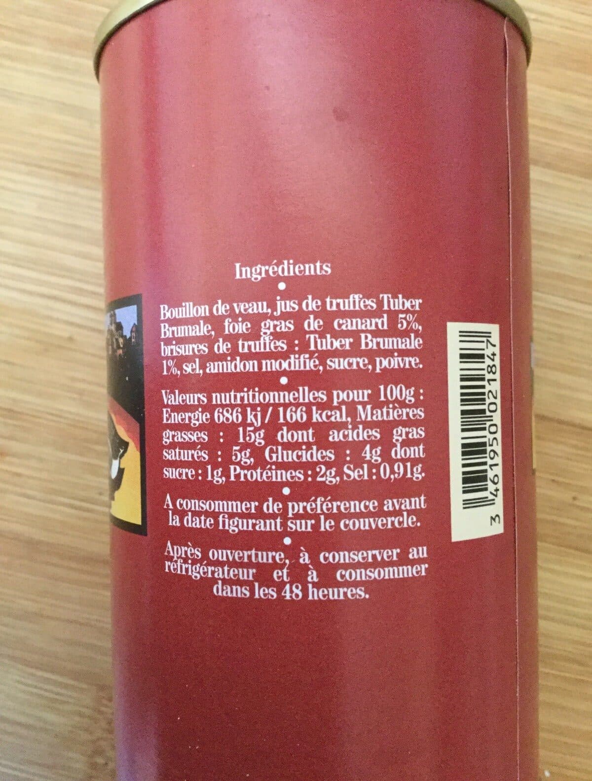 Open Food Facts Sauce perigueux packshot