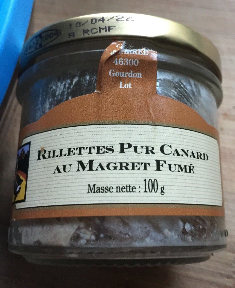 Open Food Facts Rillettes pur canard au magret fumé packshot