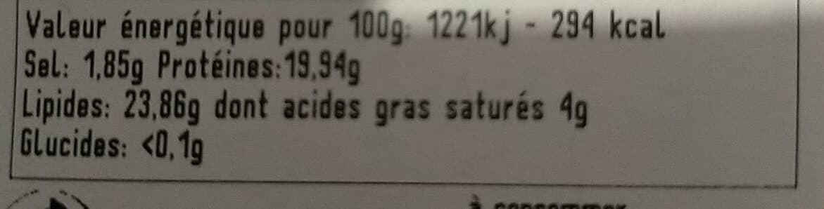 Open Food Facts Saumon fume norvegien packshot