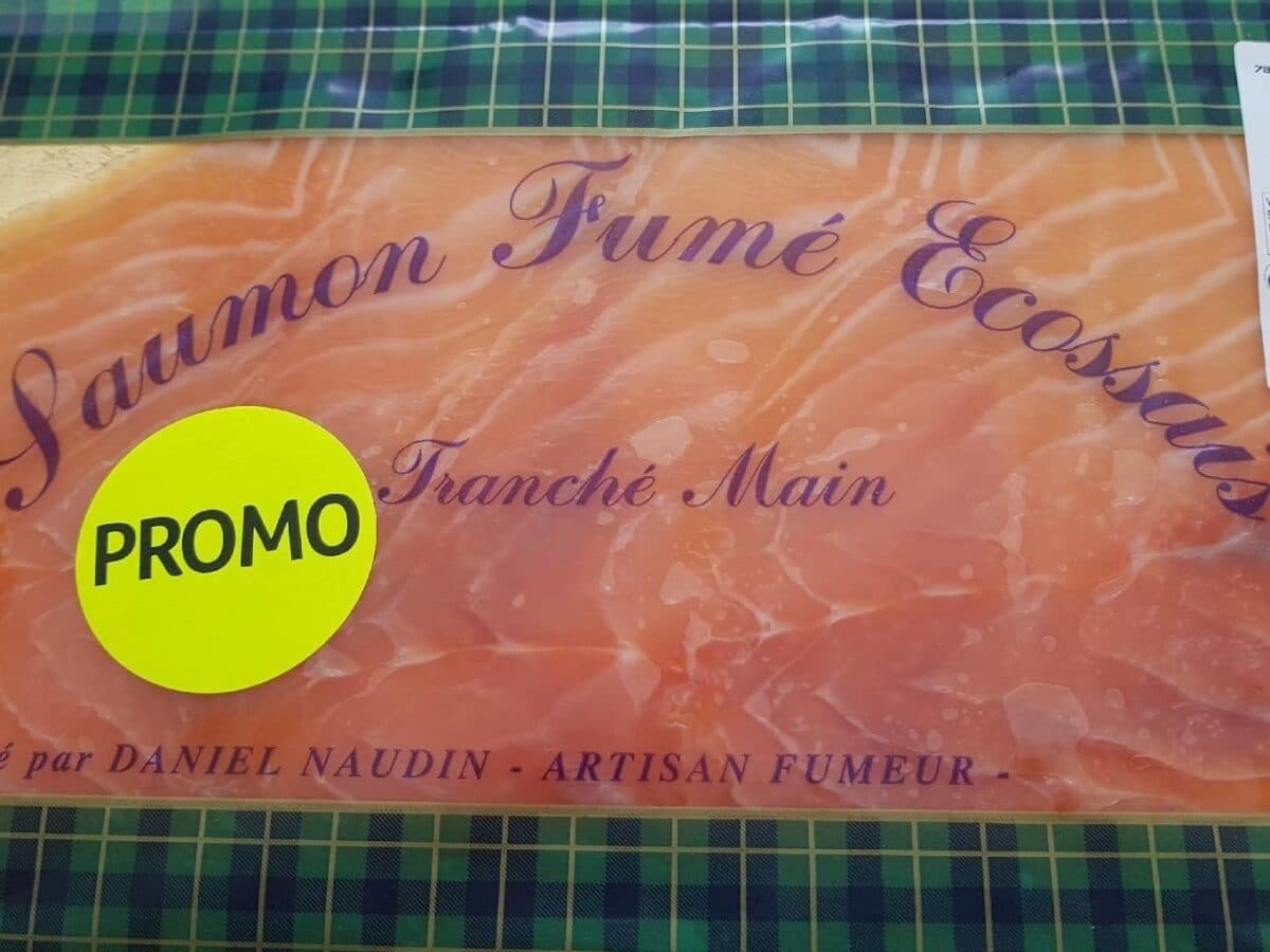 Open Food Facts Saumon fumé packshot