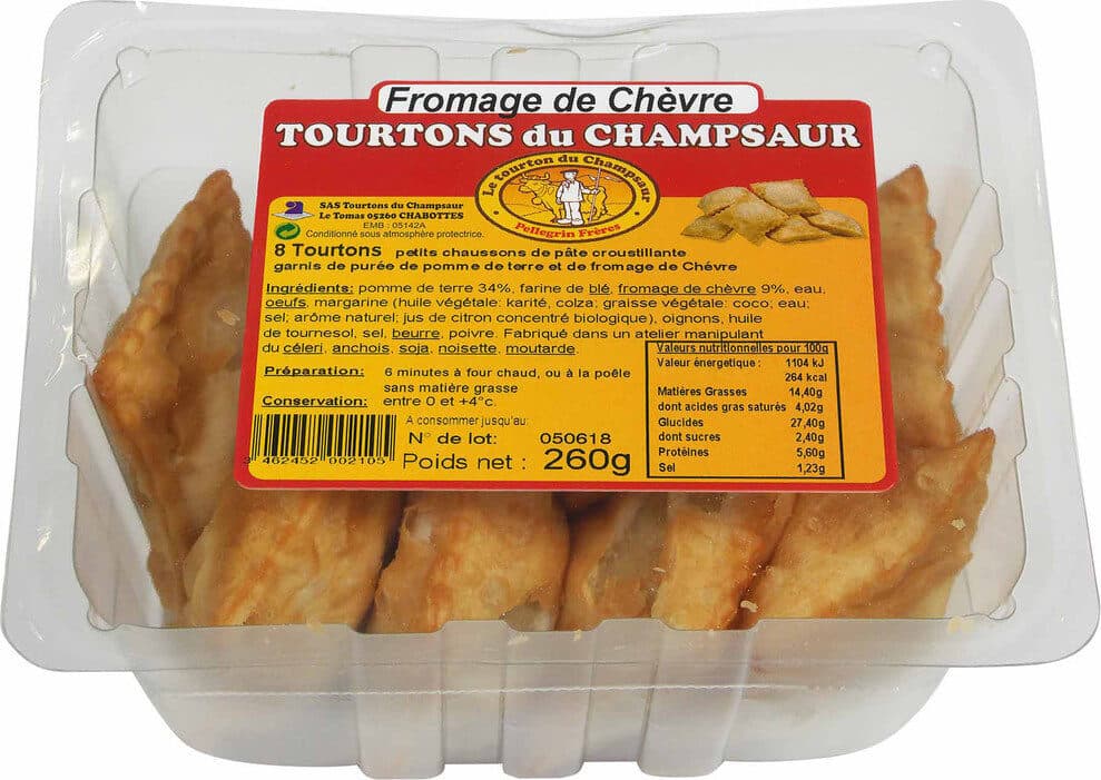 Tourtons Du Champsaur Tourtons fromage de chèvre packshot