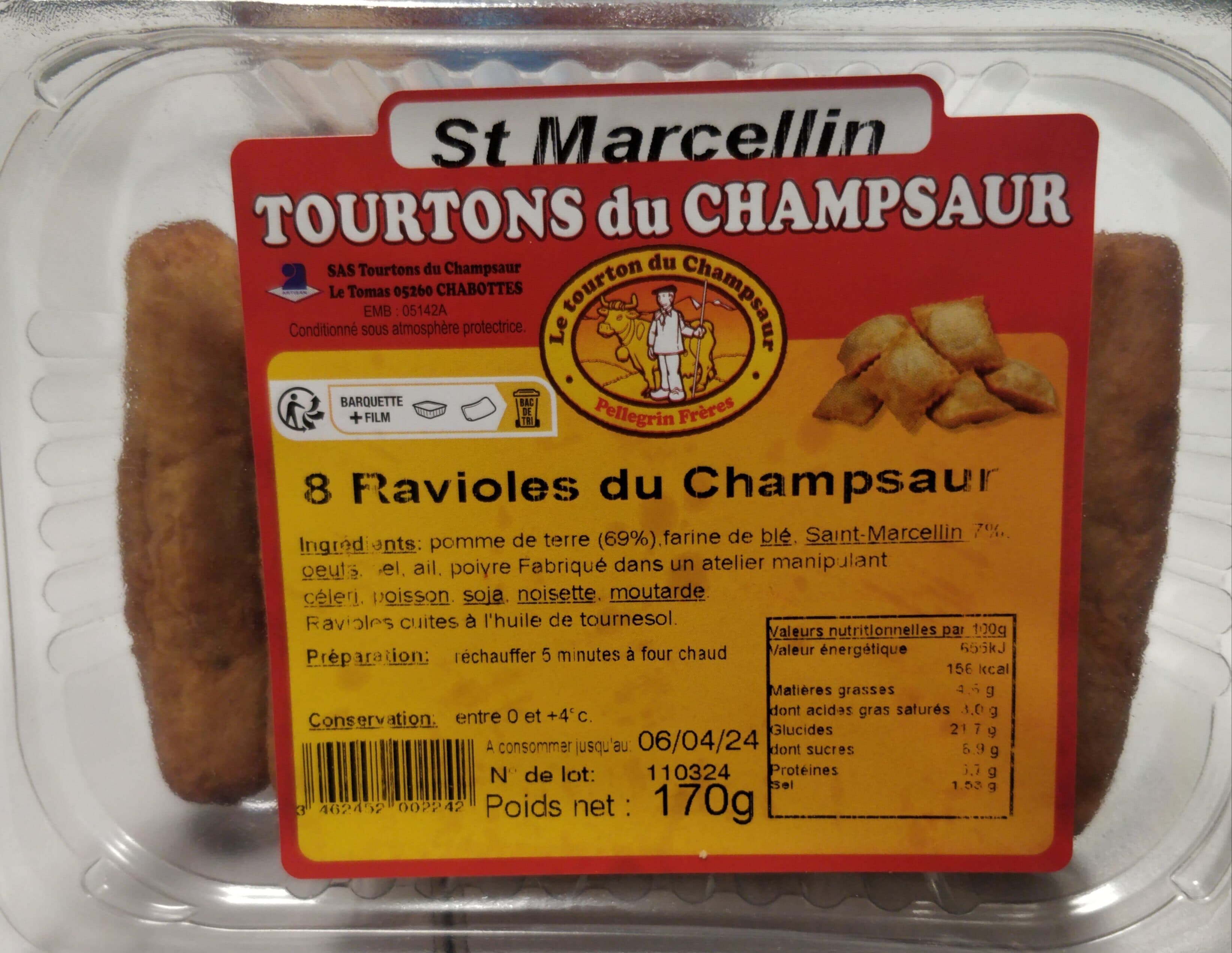 Pellegrin frères Ravioles du Champsaur St Marcellin packshot