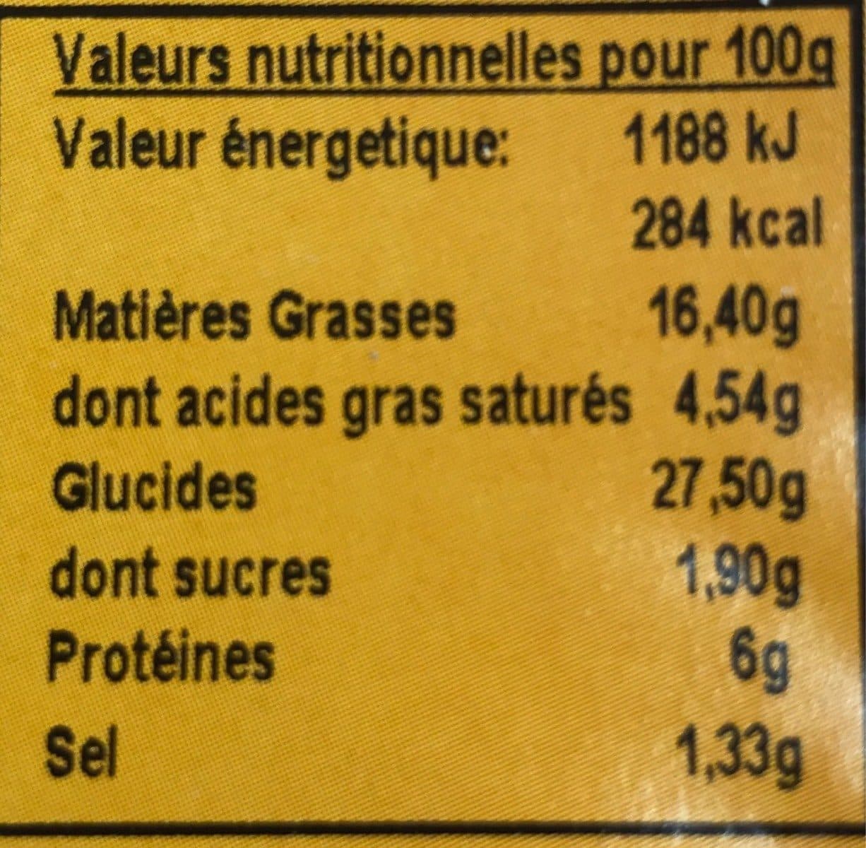 Open Food Facts Tourton du champsaur packshot