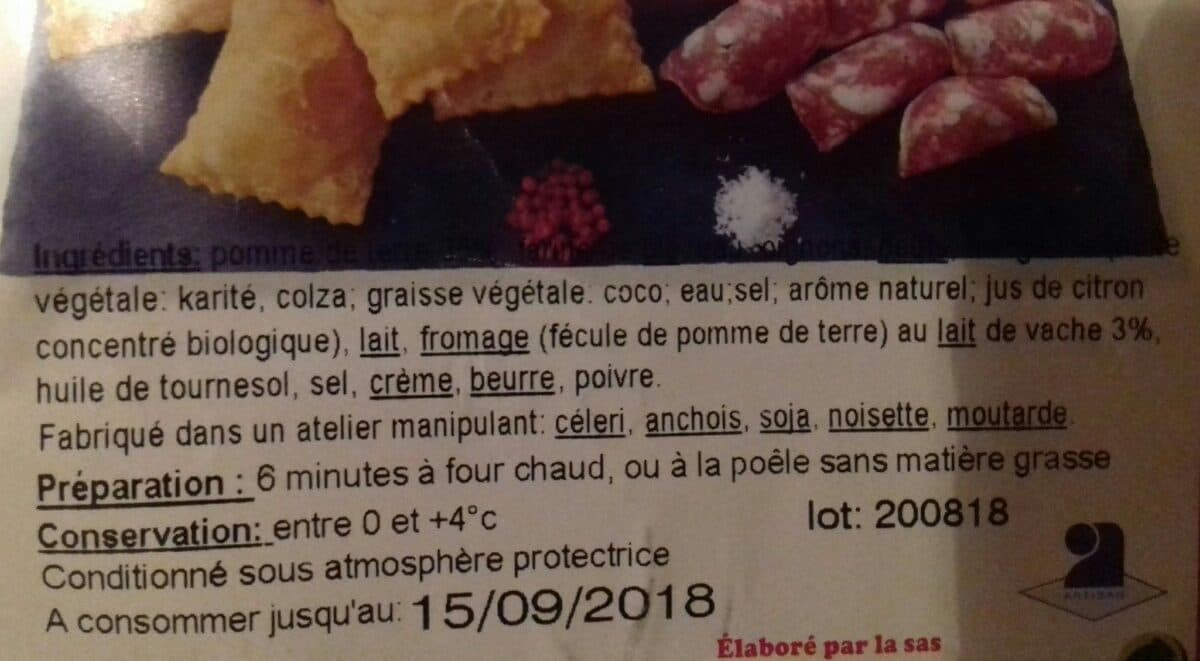 Tourtons du Champsaur 16 Tourtons du Champsaur packshot
