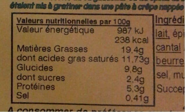 Le Tourton Du Champsaur Oreilles d'Âne SAVEURS DES MONTAGNES packshot