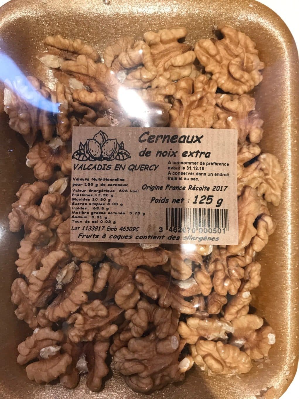 Valcadis En Quercy Cerneaux de noix packshot