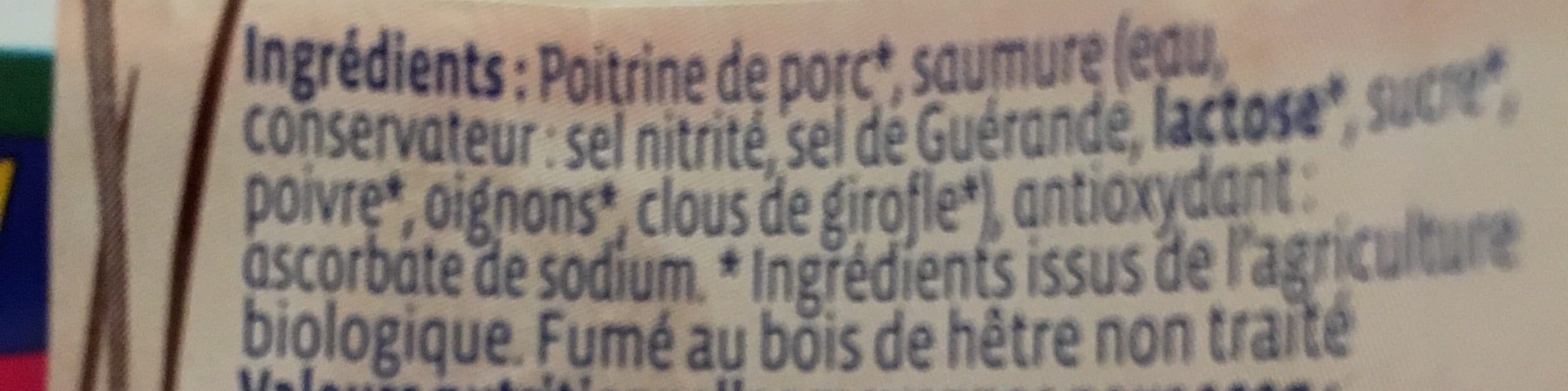 Biocoop Lardons fumés supérieur packshot