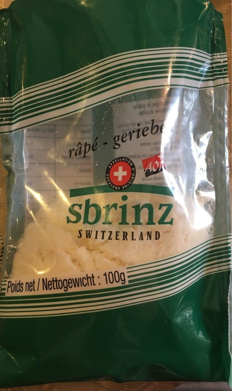 Mifroma Sbrinz packshot