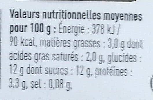 Baïko Yaourts fruits jaunes poire - pêche - abricot packshot