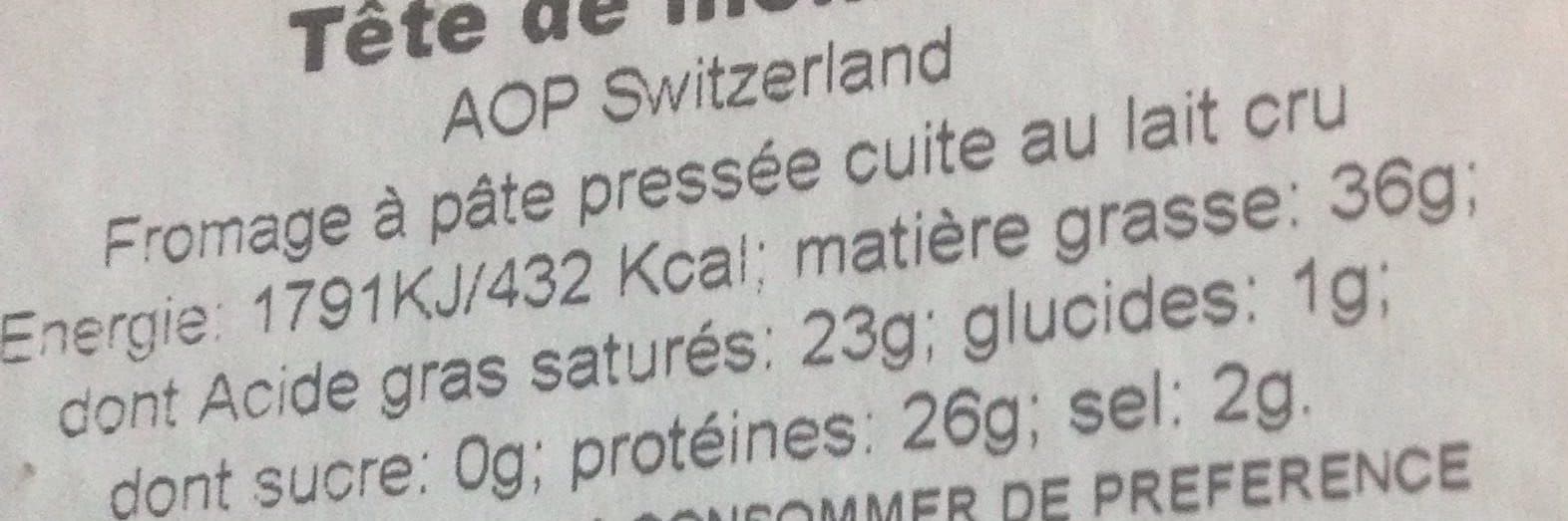 Mifroma Tête de moine 1/2 AOP packshot