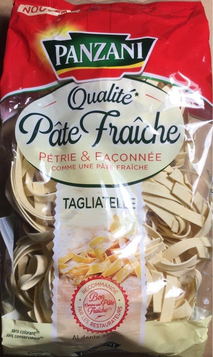Open Food Facts Qualité pâte fraiche Tagliatelle packshot
