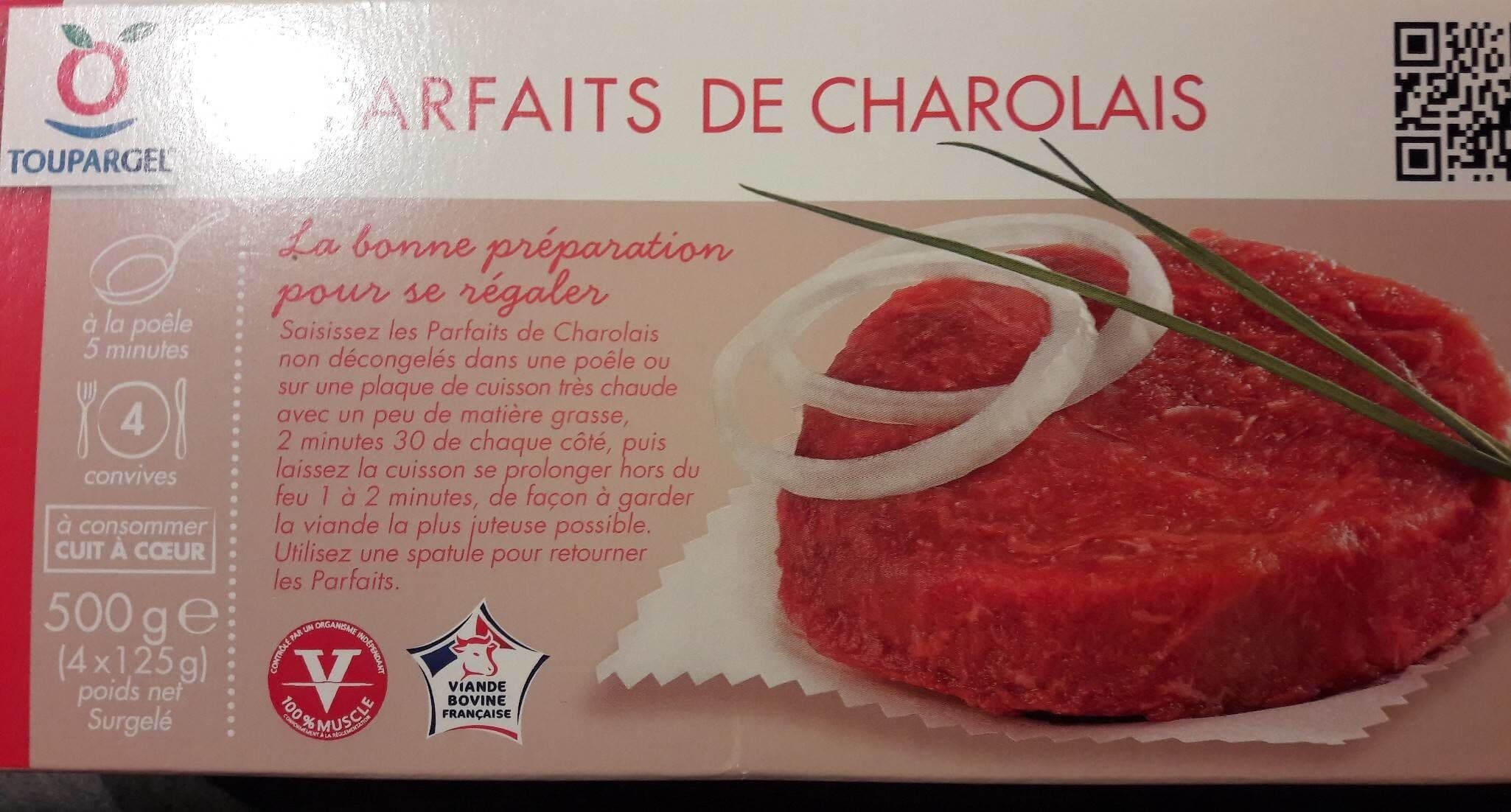 Toupargel Parfaits de Charolais packshot