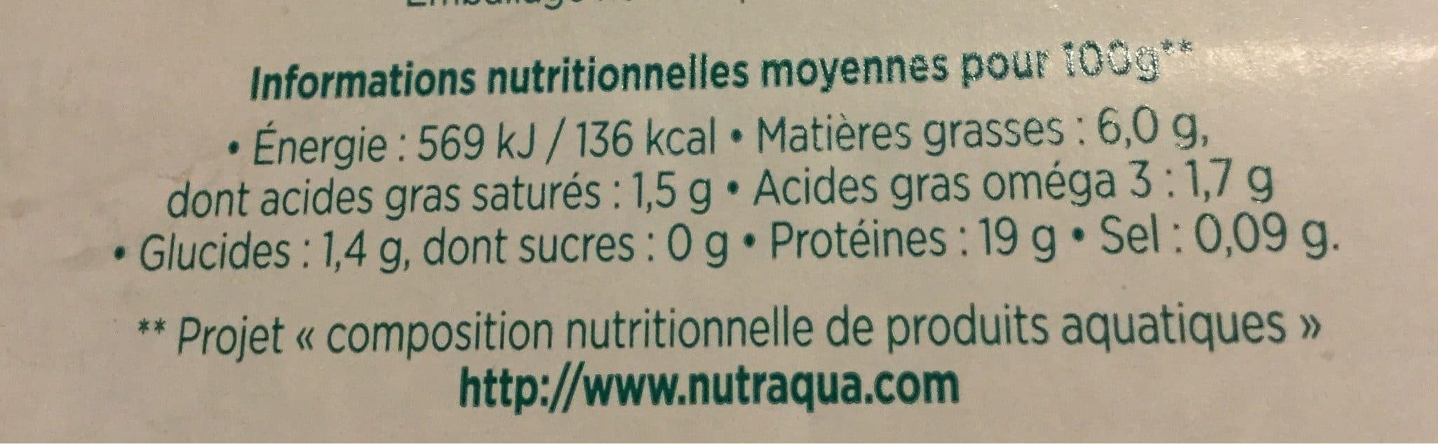 Les Poissonniers DELMAS Filet de truite packshot
