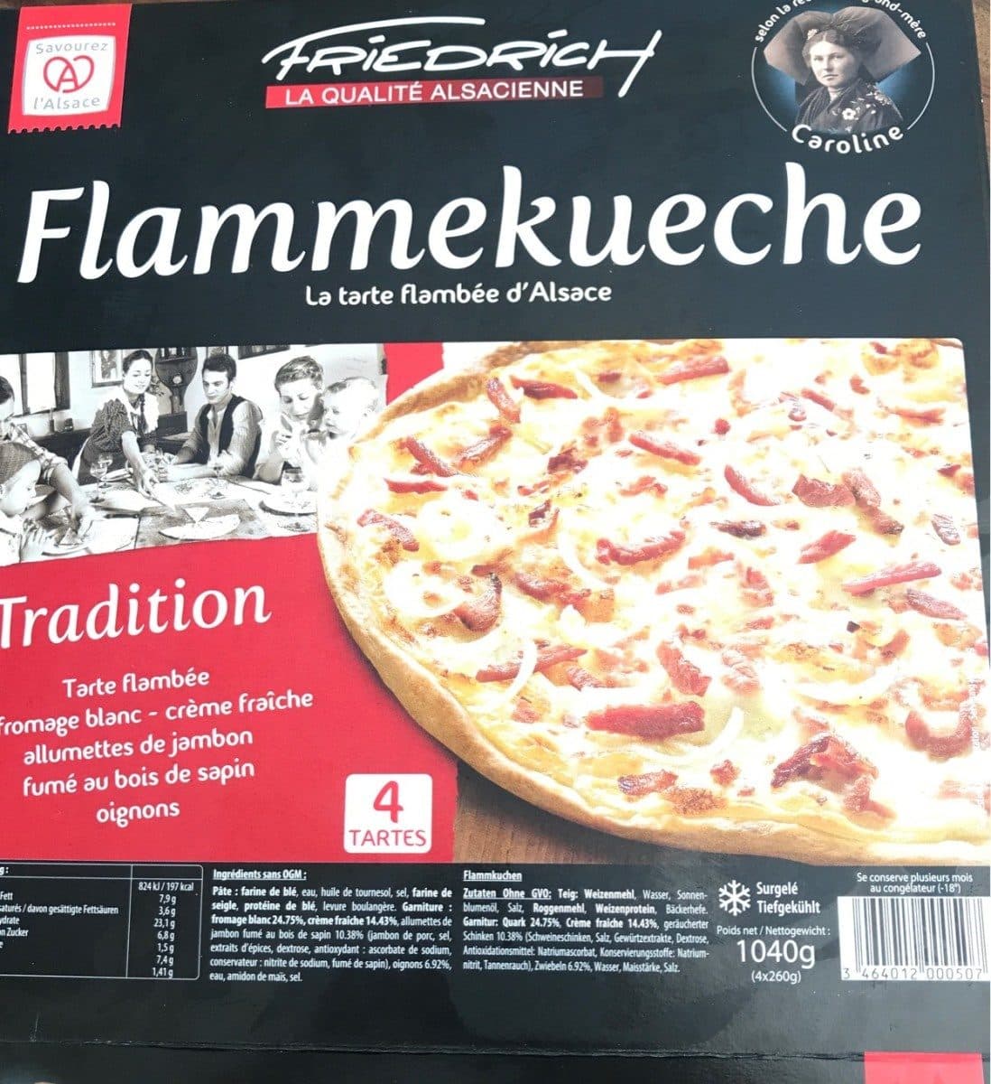 Open Food Facts Flammekueche Tradition Friedrich packshot