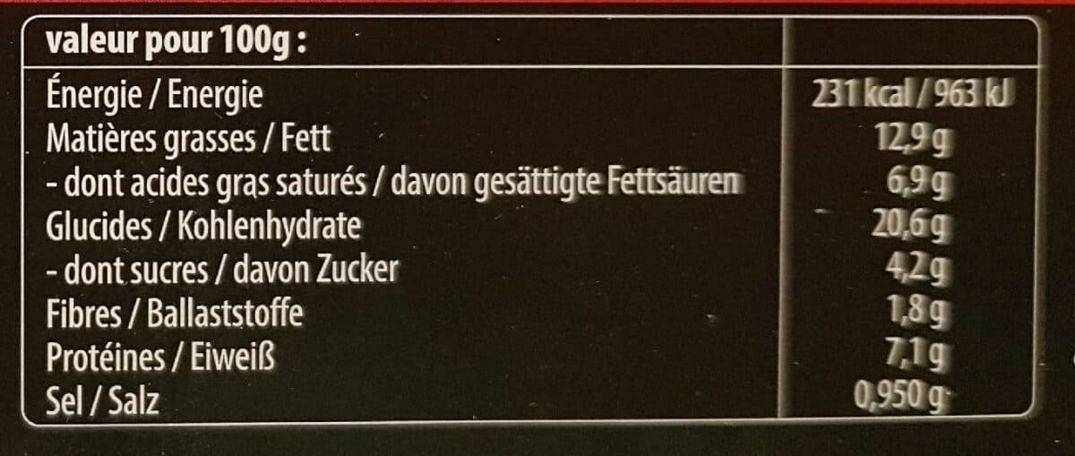 Open Food Facts Flammekueche Tradition Friedrich packshot