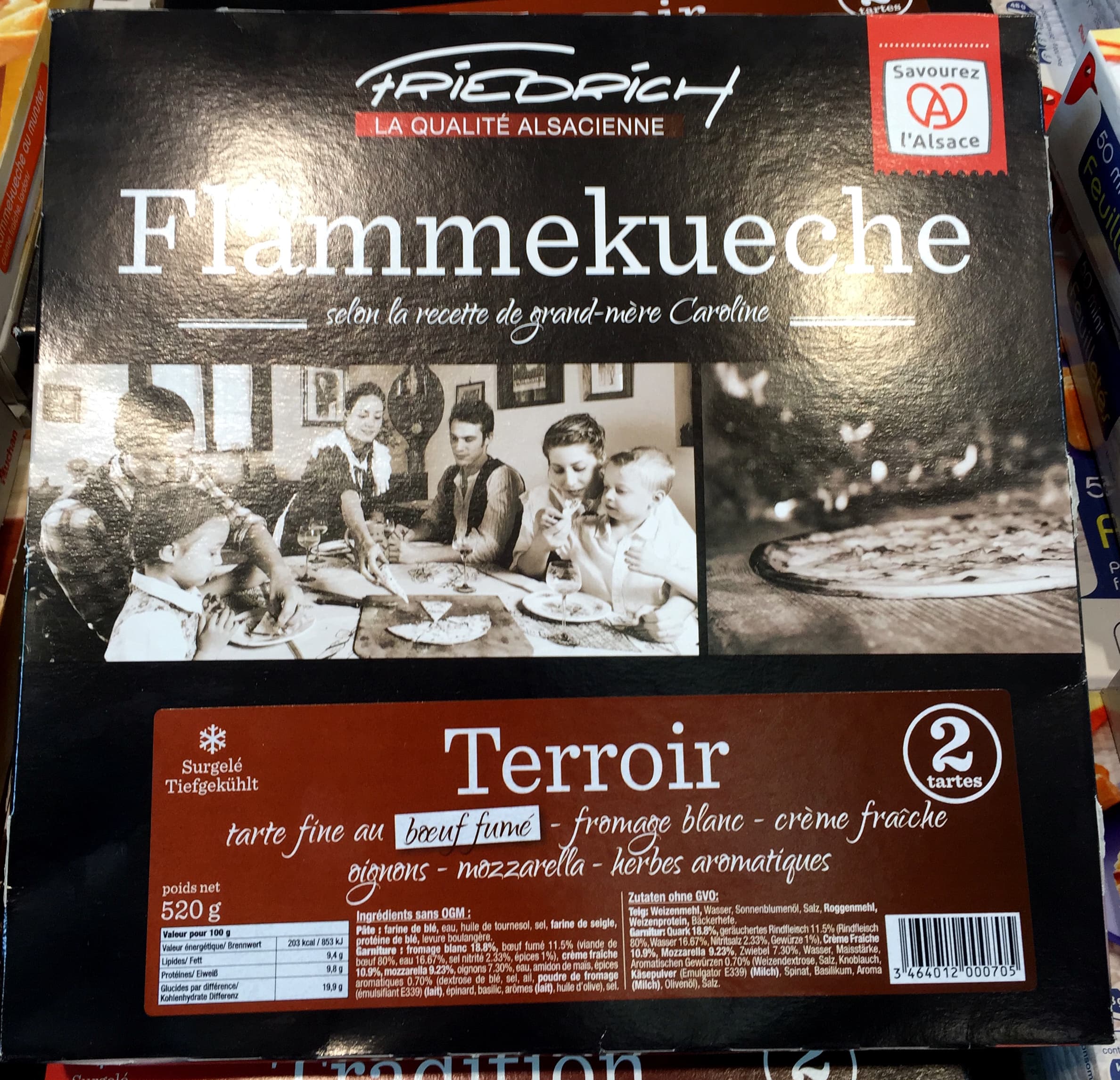 Friedrich Flammekueche Terroir packshot