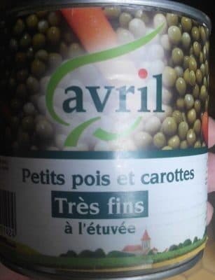 avril Petits Pois et Carottes Très Fins à l'Étuvée packshot