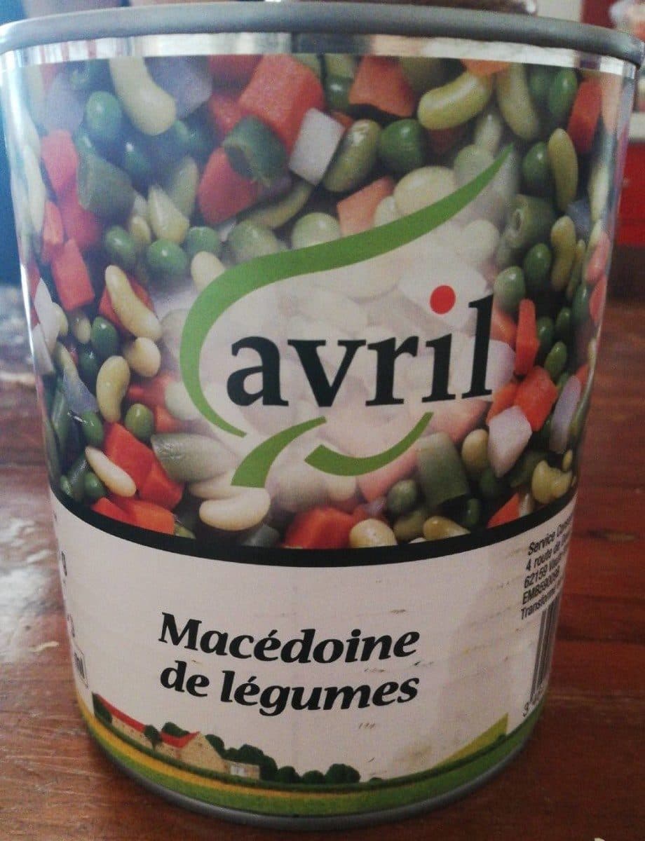 Avril Macédoine De Légumes packshot