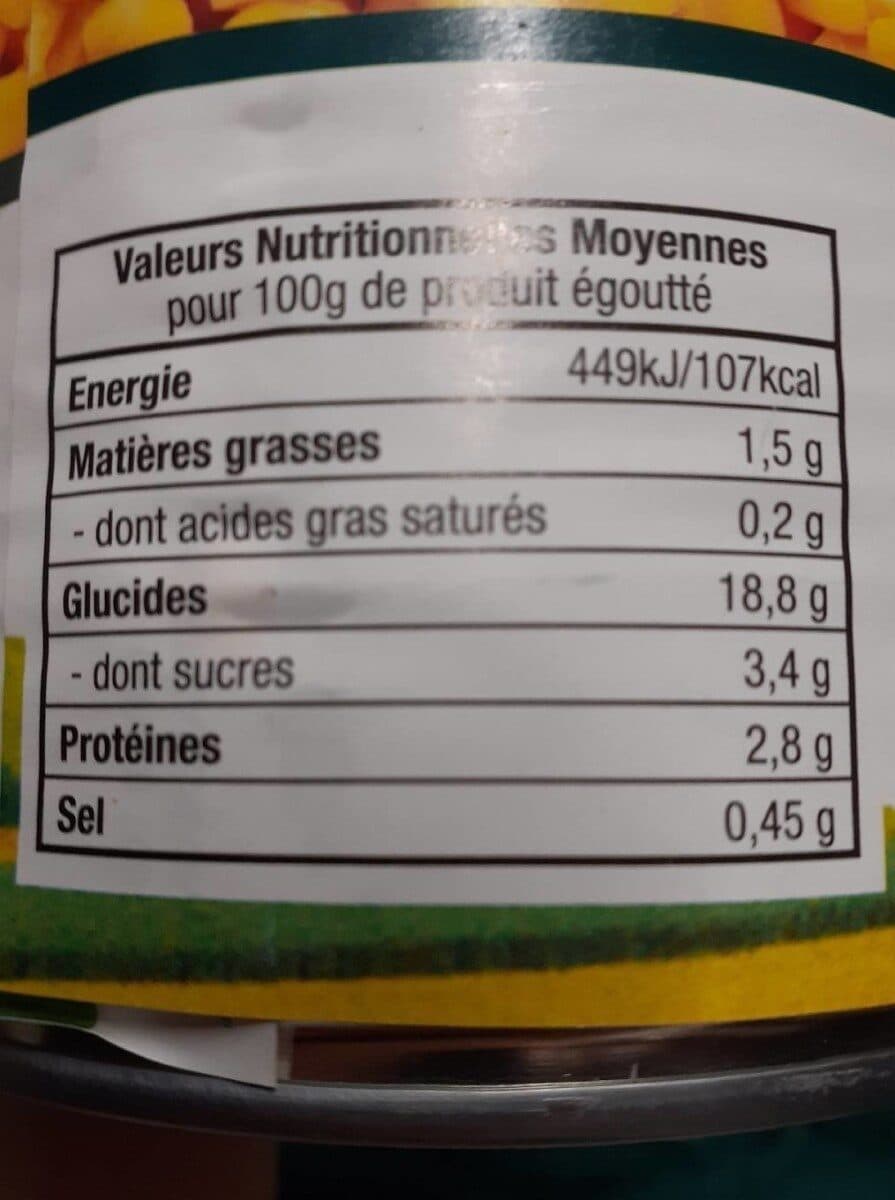 Avril Maïs Doux En Grains packshot