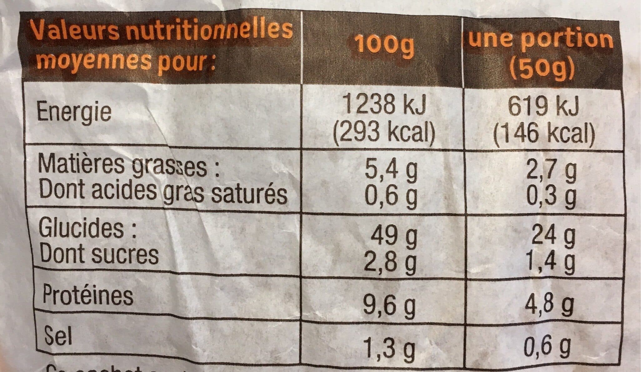 Open Food Facts Batard aux Céréales et Graines packshot