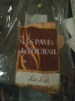 Les Pavés Du Fournil Le lin packshot