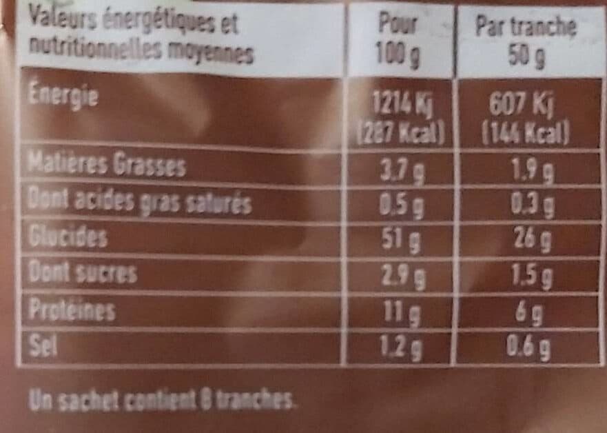 LES PAVÉS DU FOURNIL Le multicéréales packshot