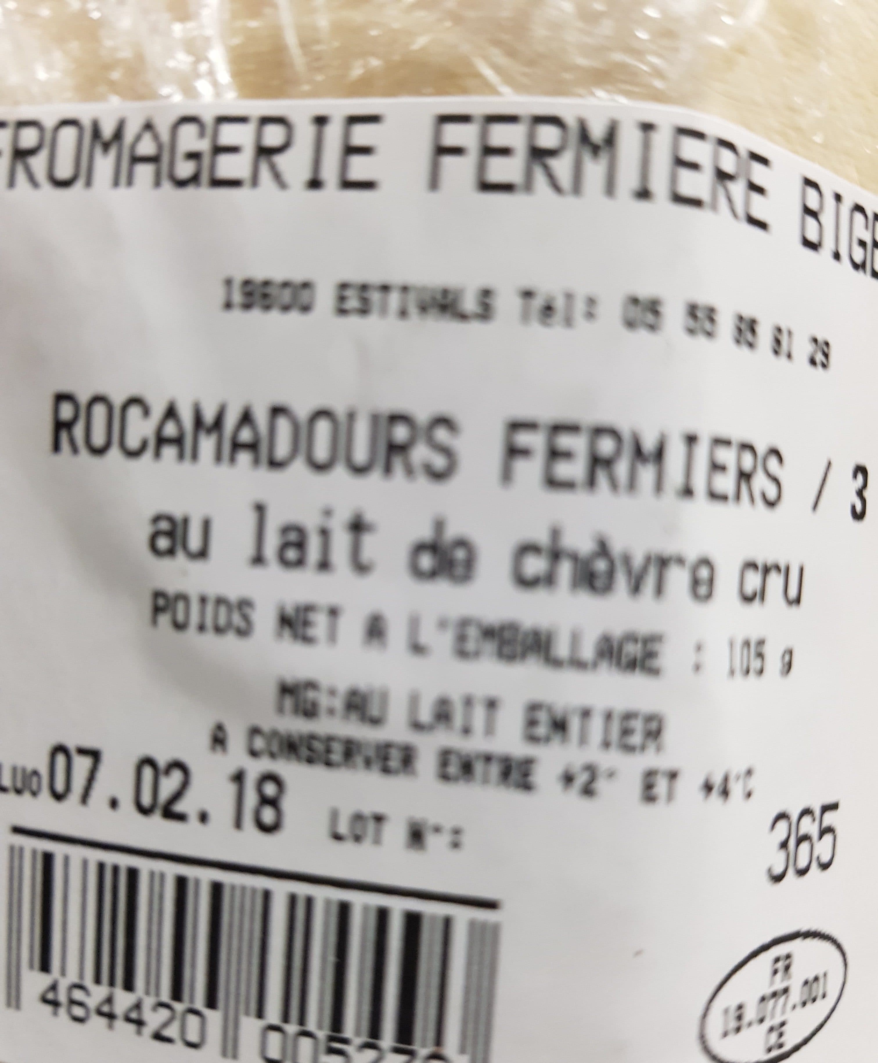Bigeat Rocamadour packshot