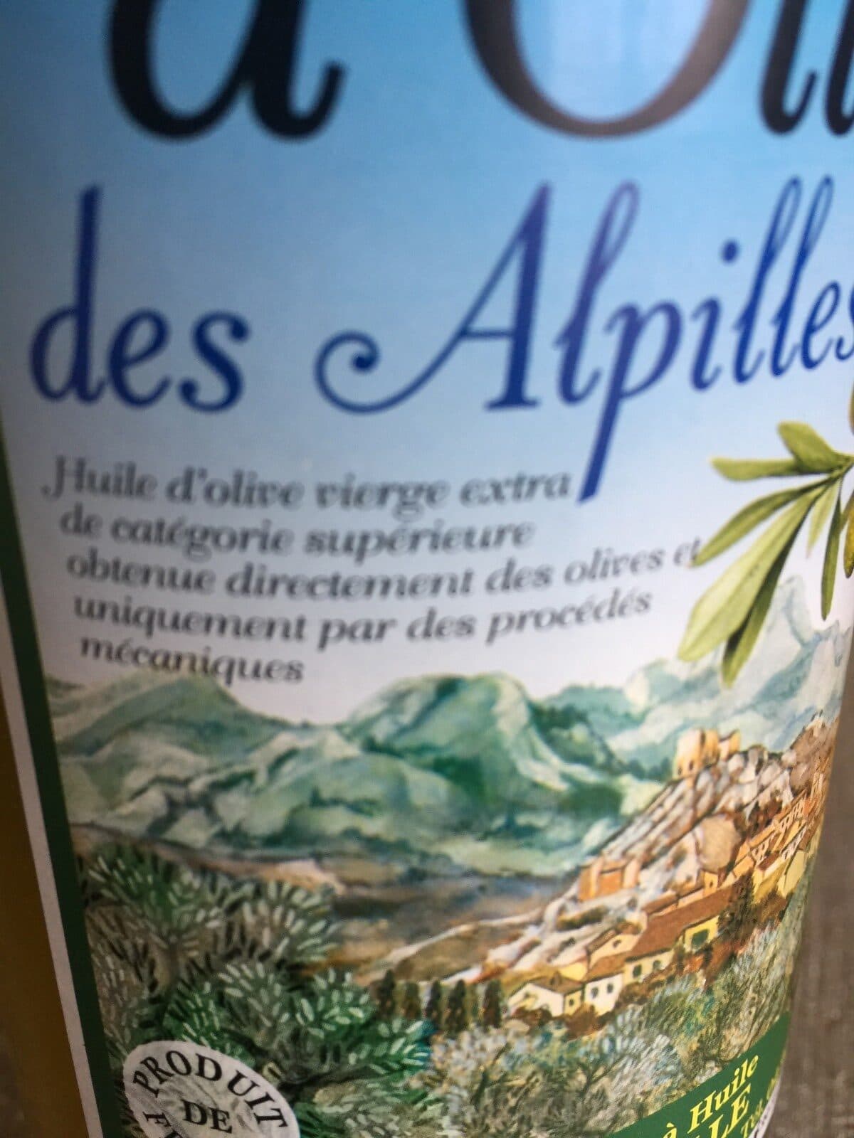 Le Moulin à huile d'Aureille Huile d'Olive des Alpilles packshot