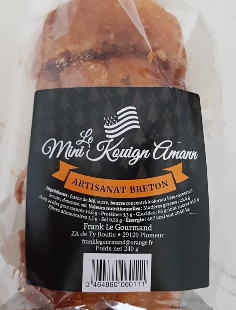 Frank Le Gourmand Le Mini Kouign Amann packshot