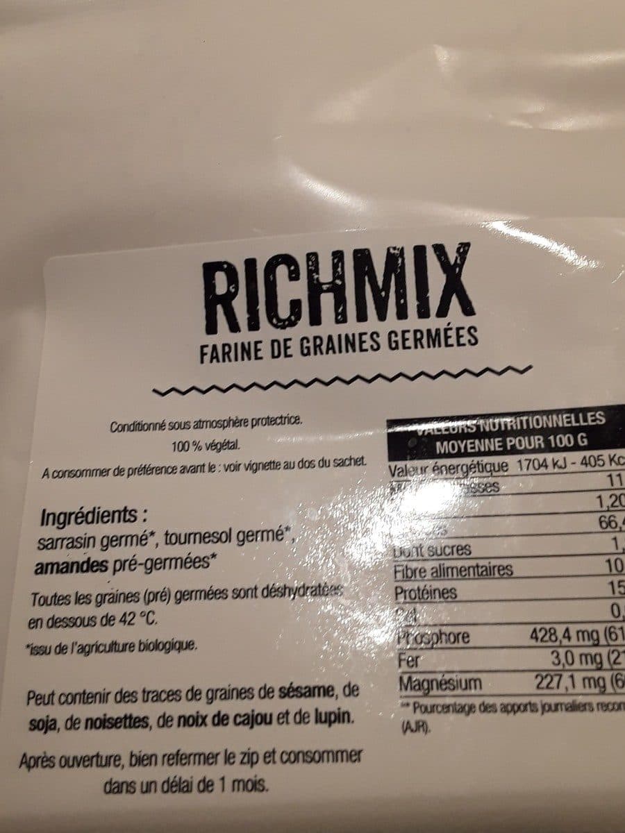 Gaia RICHMIX fariné de graines packshot