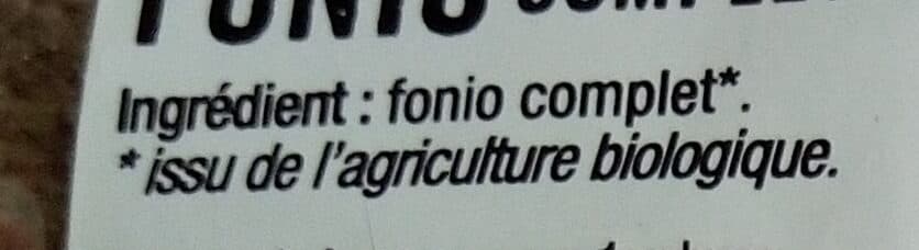 Gaia Fonio complet packshot