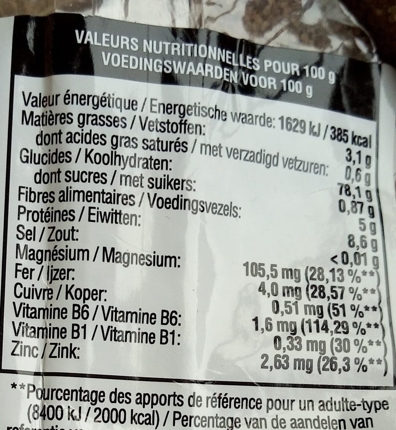 Gaia Fonio complet packshot