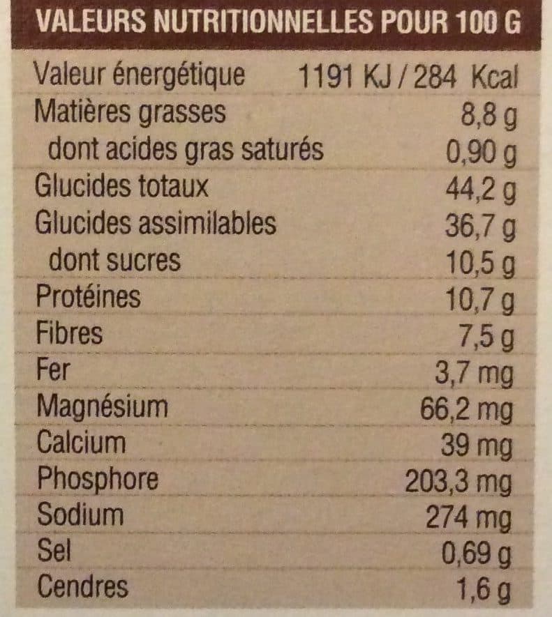 Gaia Galettes de lentilles Germées, champignons et céleri packshot