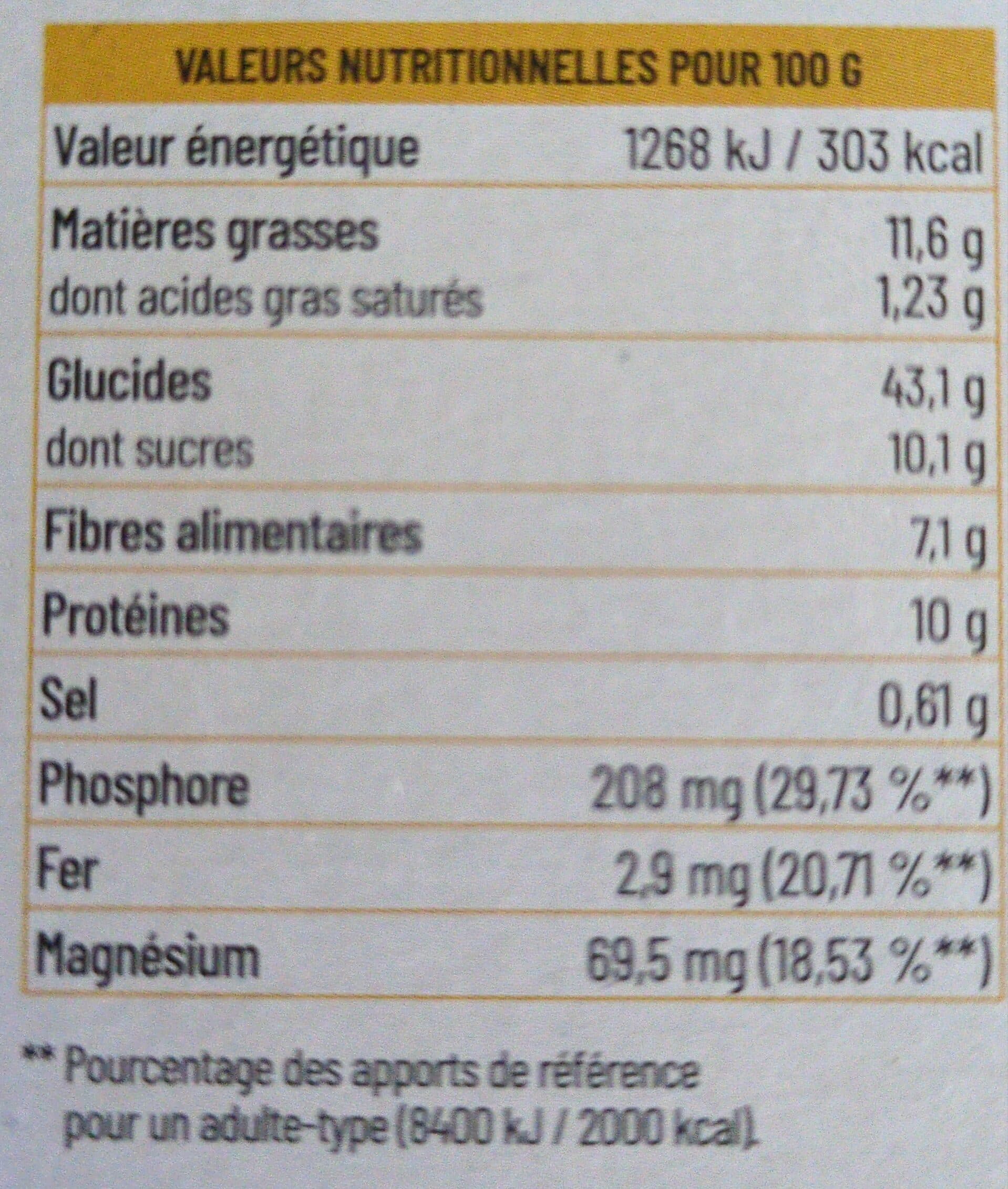 Gaia Galette Essene Pois Chiches Germés packshot