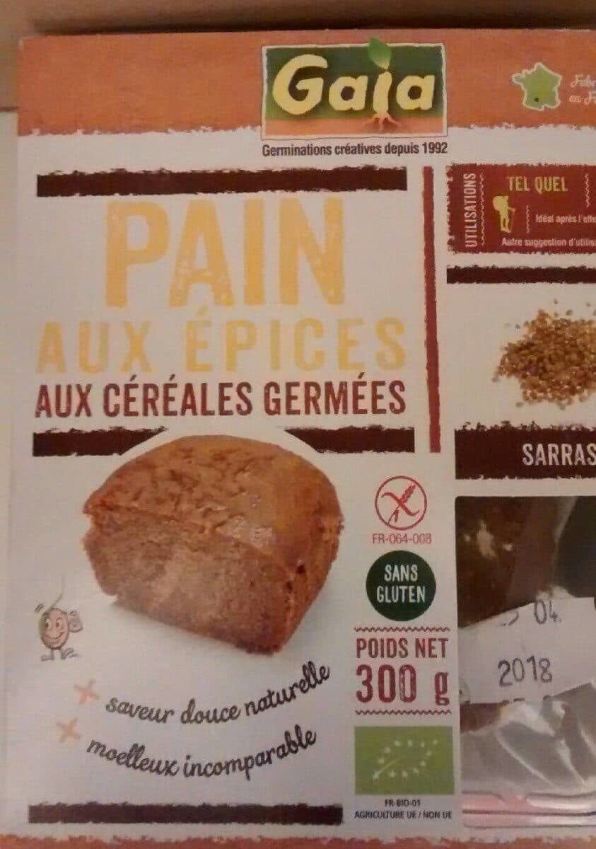 Gaia 300G Pain D'epices Essene Quinoa Sarrasin Germe packshot