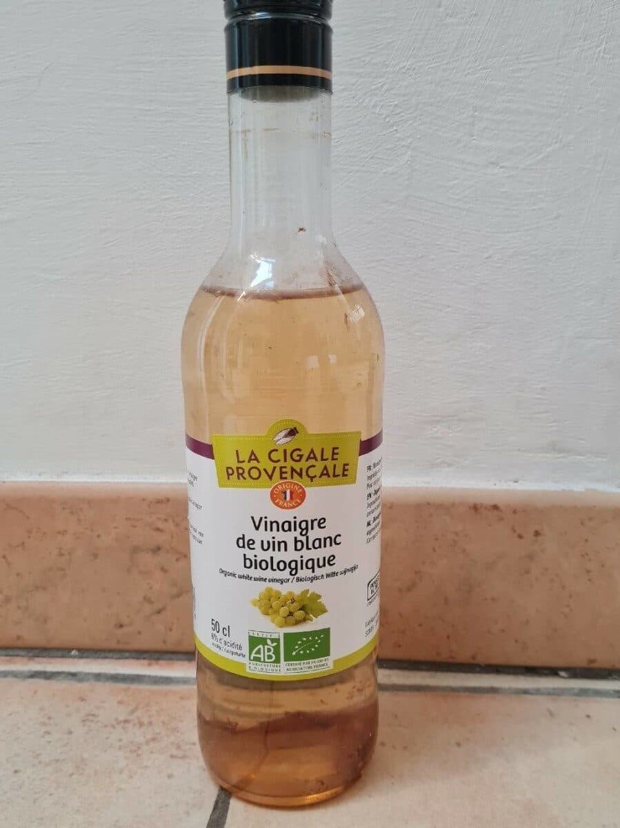 La Cigale Provencale Vinaigre de vin blanc biologique packshot