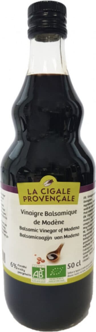La Cigale Provencale Vinaigre balsamique de modène bio packshot
