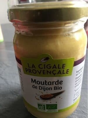 La Cigale Provencale Moutarde de Dijon bio packshot
