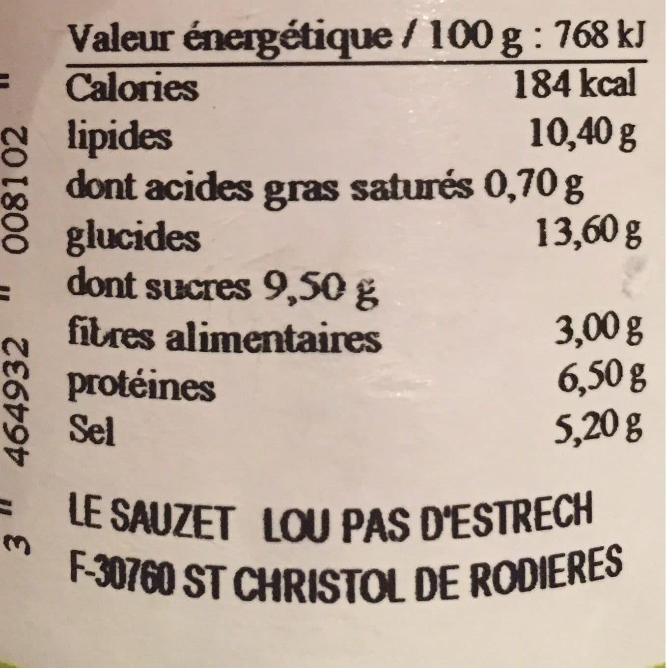 La Cigale Provençale Moutarde au miel et aux épices bio packshot