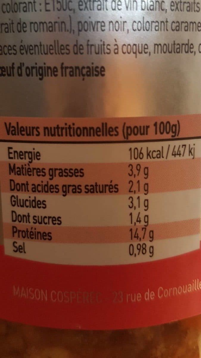 Open Food Facts Sauté de tripe à la bretonne packshot