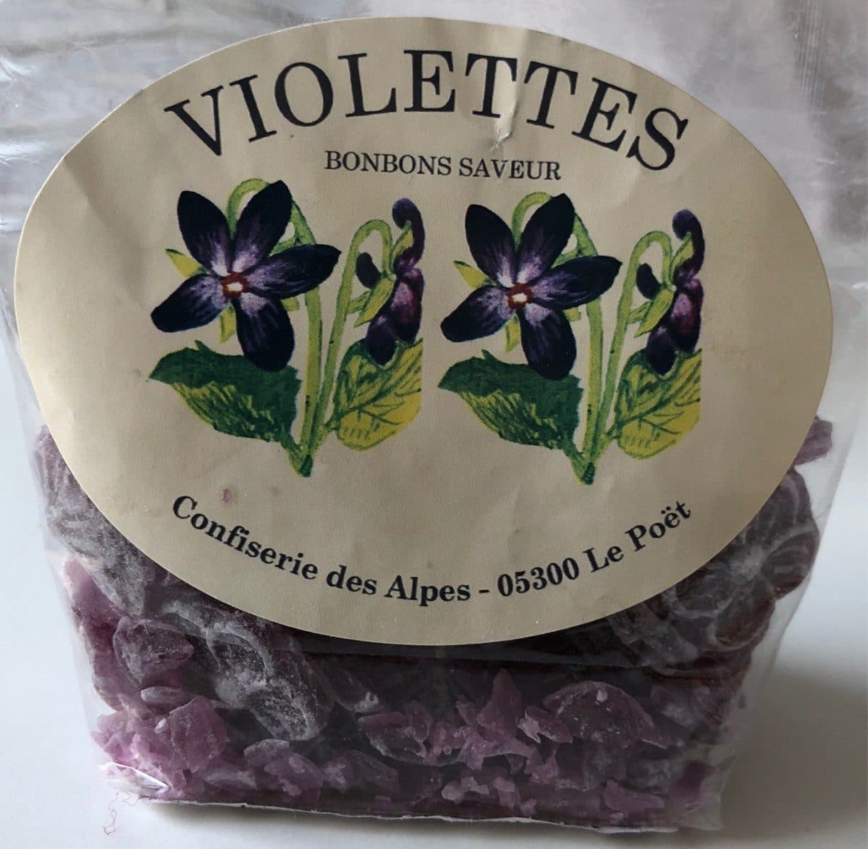 Bonbons Saveur Violettes packshot