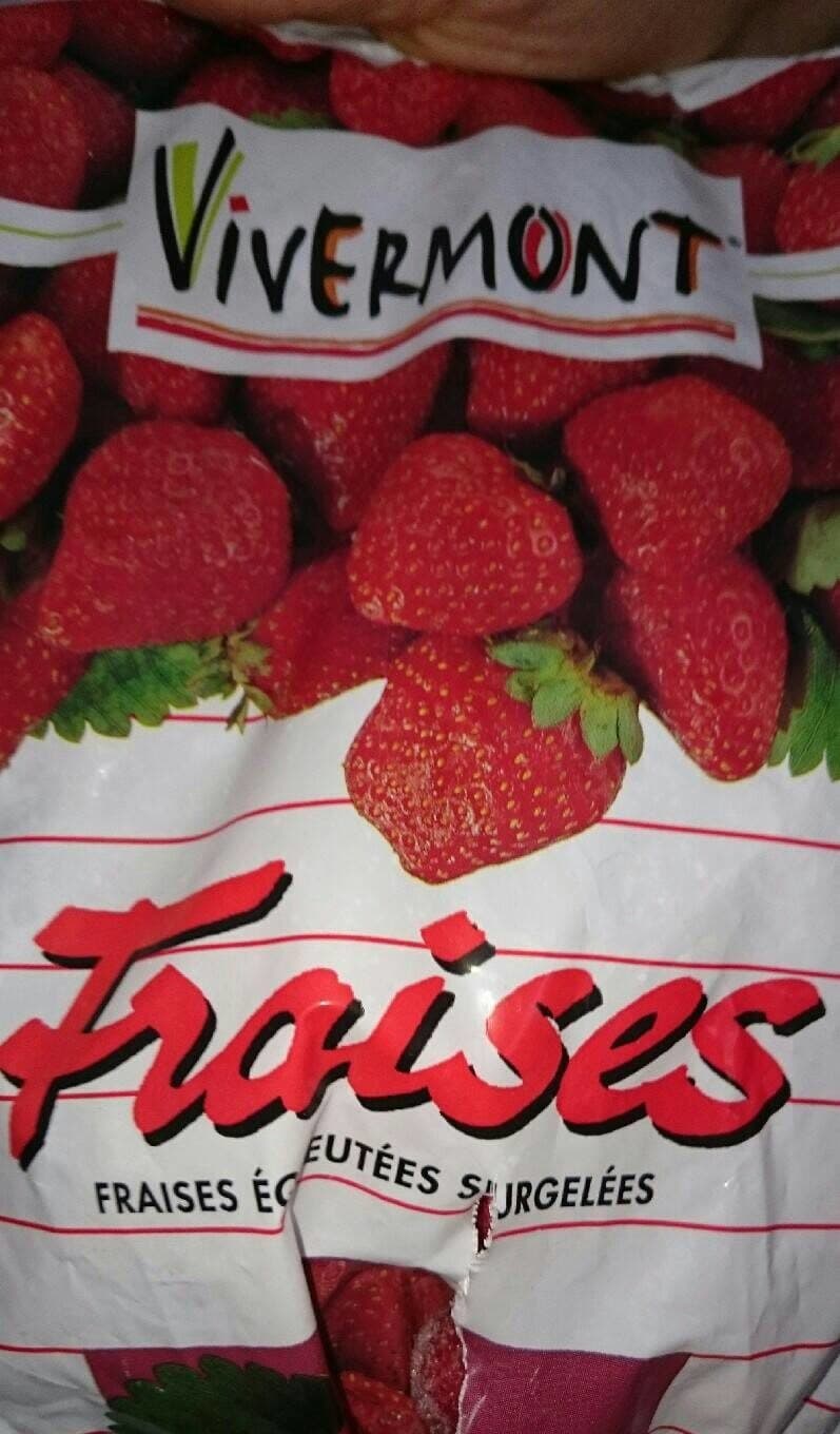 Vivermont Fraises Vivermont sachet 1KG packshot