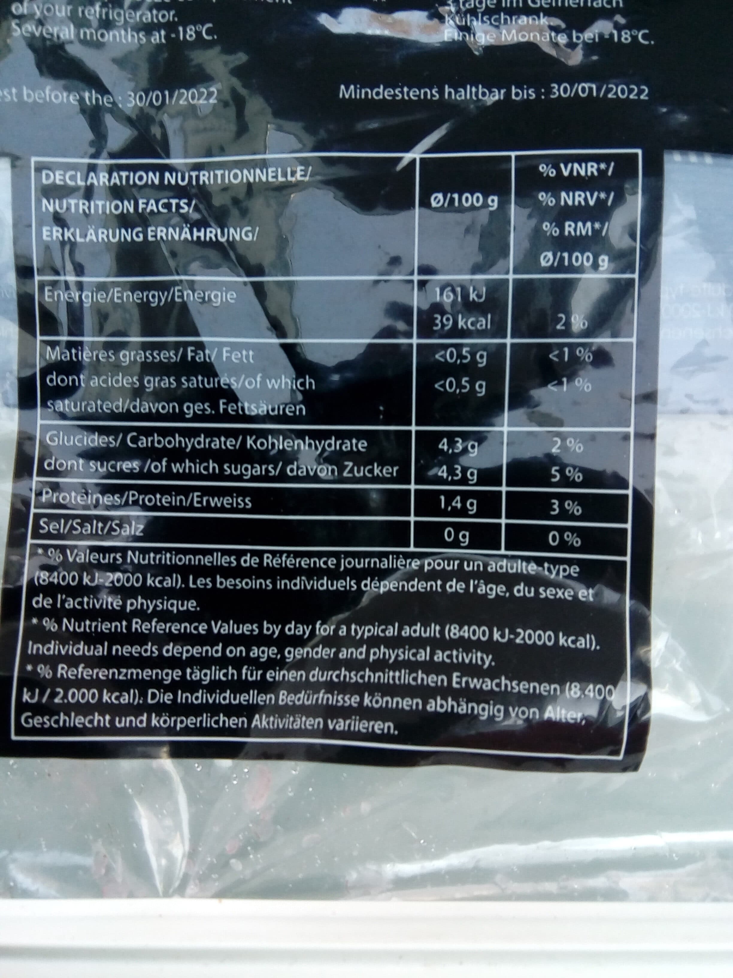 Vivermont Frambozen Import Framboise Import packshot