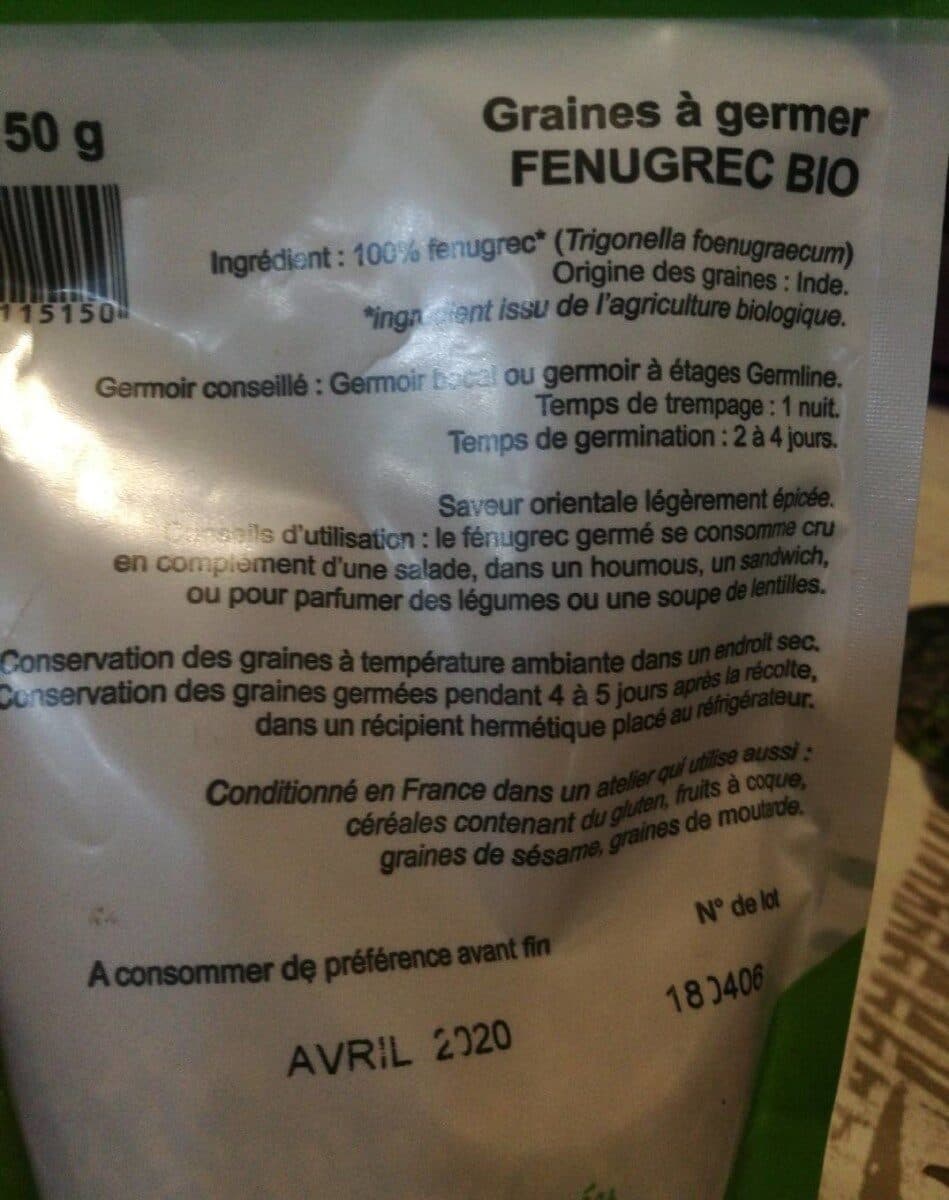 Germline Graines à germer packshot