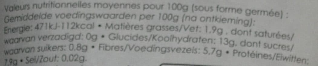Germline MIX PROTÉINES BIO packshot