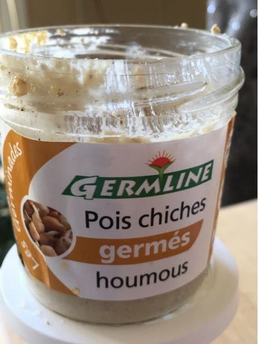 Germaline Pois Chiches Germés- Houmous packshot